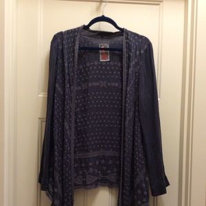 Johnny Was Embroidered Wrap